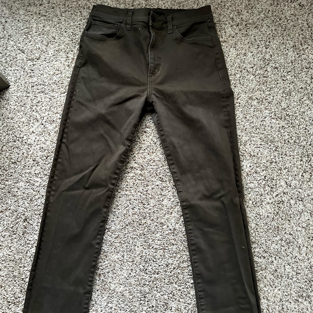 Joe's Jeans Women's Cropped Jeans in Dark Brown